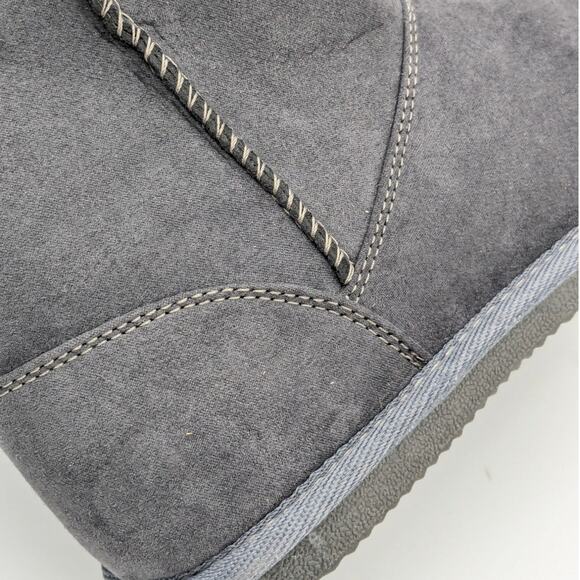 Harper Canyon Girls Winter Snow Boots Pull-On Faux Fur Lined Gray Size 3 EU18.5 - Picture 14 of 14